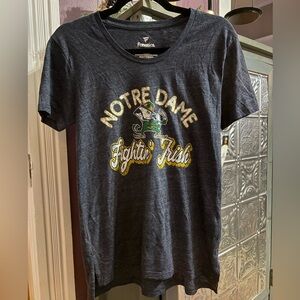 NWT-Fanatics Notre Dame Navy Tee